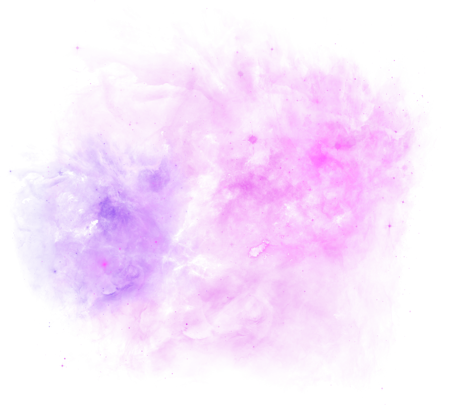 Purple & Violet Space Galaxy Overlay 